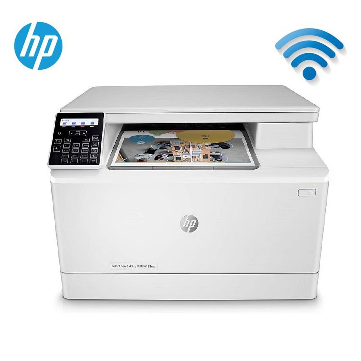 HP - Impresora Multifuncional HP Color LaserJet Pro M182nw