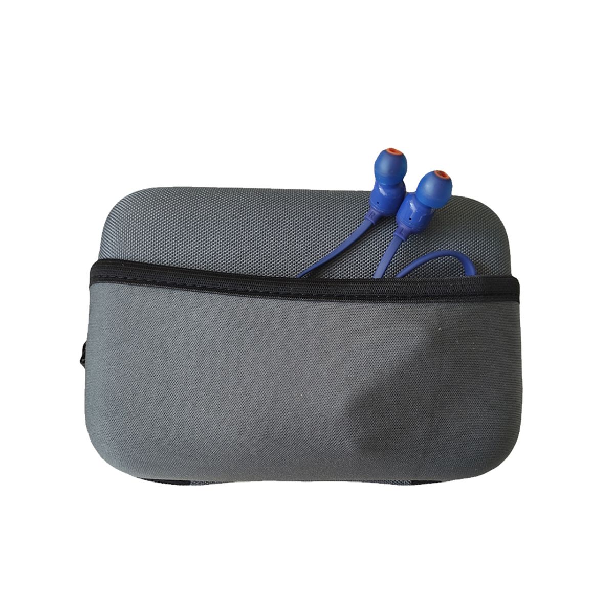 SANTOFA ELECTRONICS - Funda Anti Golpes + Case Disco Duro Externo 2.5 doble bolsillo - Gris