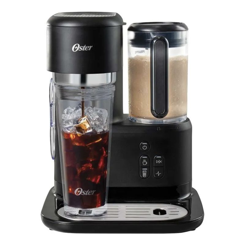 OSTER - Cafetera frappé Oster con licuadora BVSTDC03B.