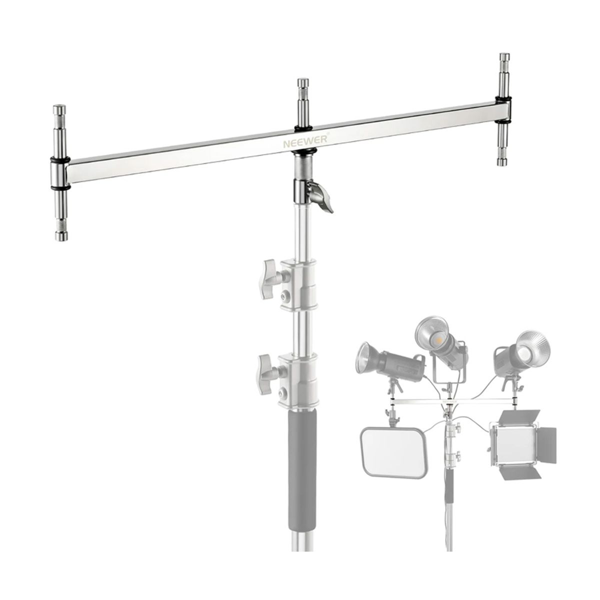 NEEWER - Cabezal para CSTAND con Triple Soporte Neewer UA005