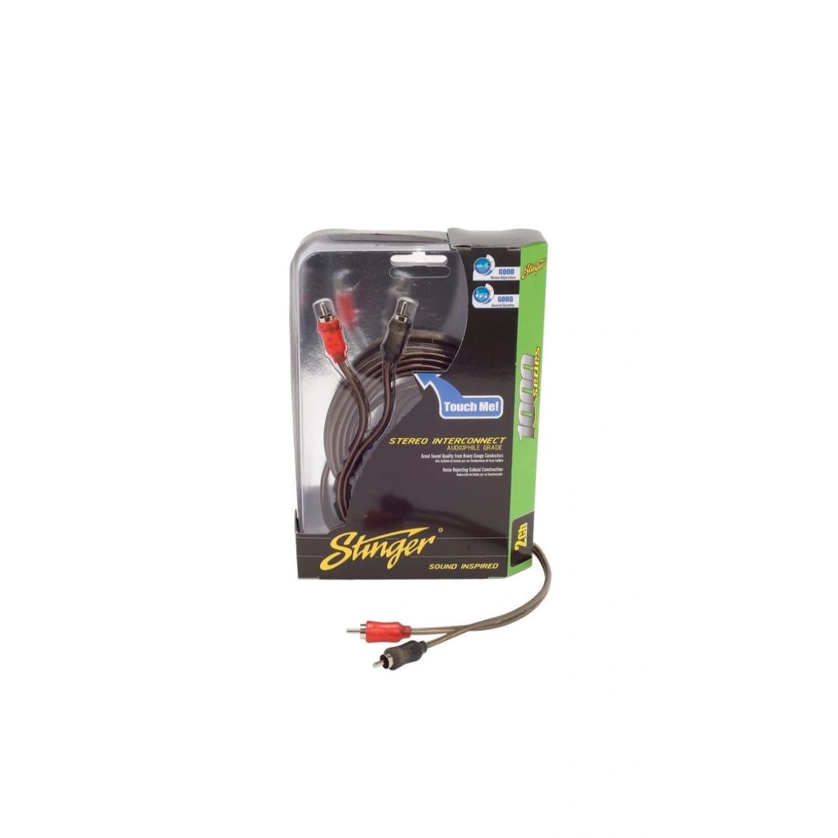 STINGER - Cable Rca Stinger Si126 5.2 Metros Serie 1000 2 Ch Premium