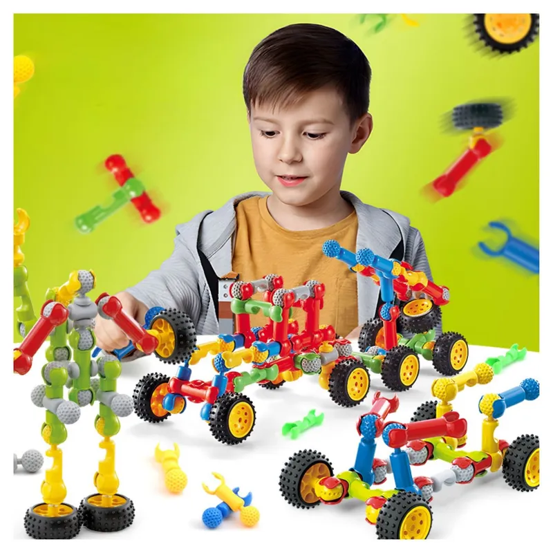 GENERICO - Skeleton: Set de ensamblaje y construcción x 54 piezas