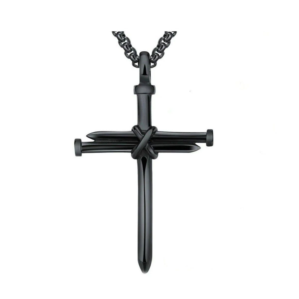 GENERICO - Crucijifo Collar Dije En Cruz Estilo Urbano
