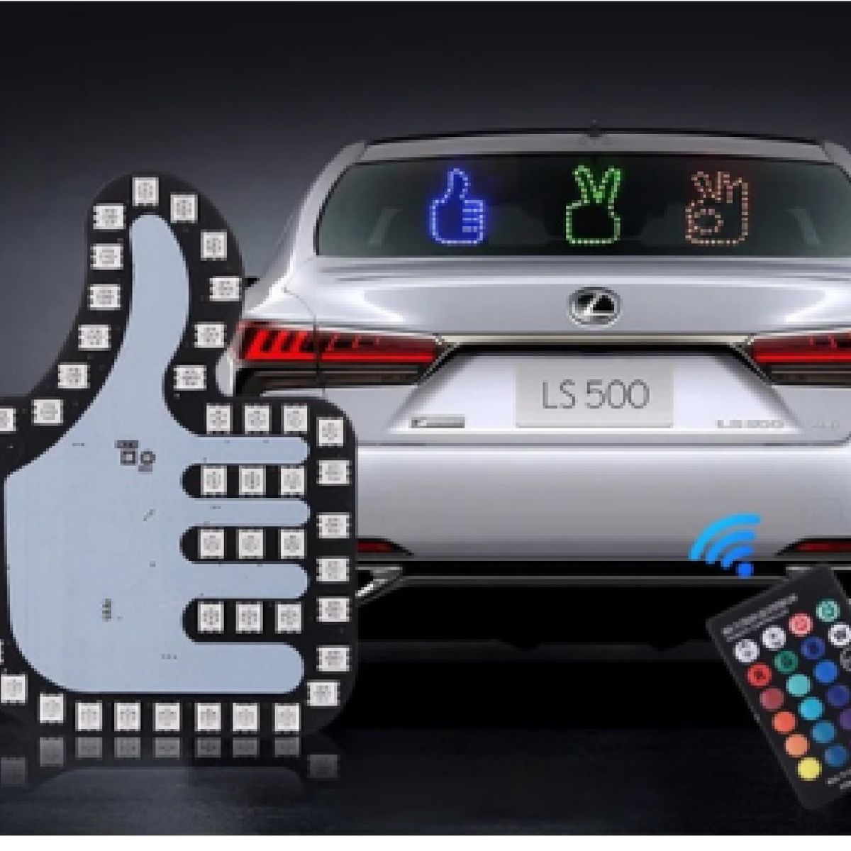 GENERICO - LUZ DE GESTO PARA COCHE