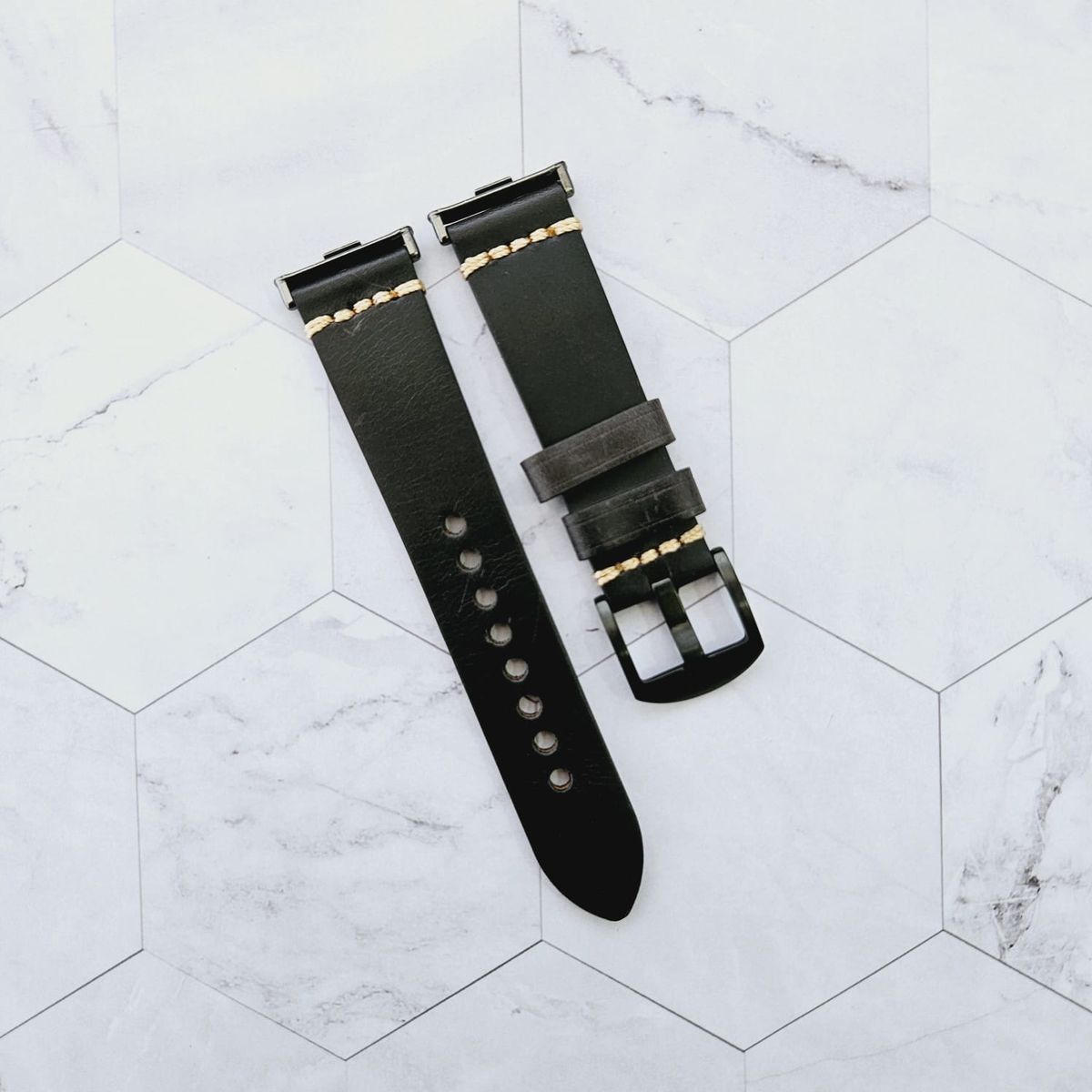 GENERICO - Correa Cuero 1 para REDMI WATCH 4 - Negro