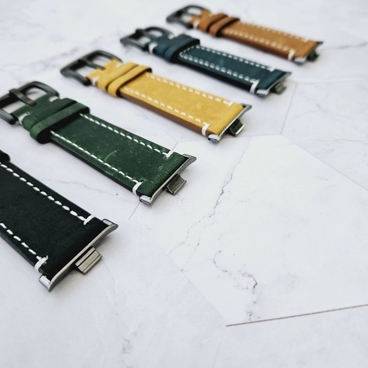 GENERICO - Correa Cuero para REDMI WATCH 4 - Verde