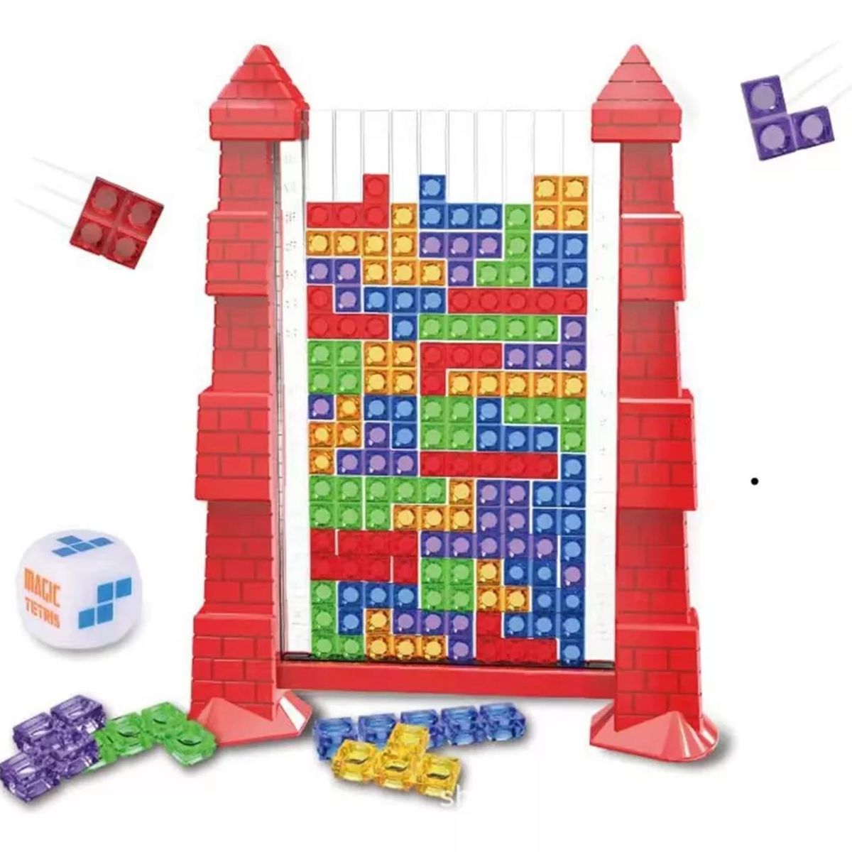 GENERICO - Juego de Mesa Interactivo Tetris 3D