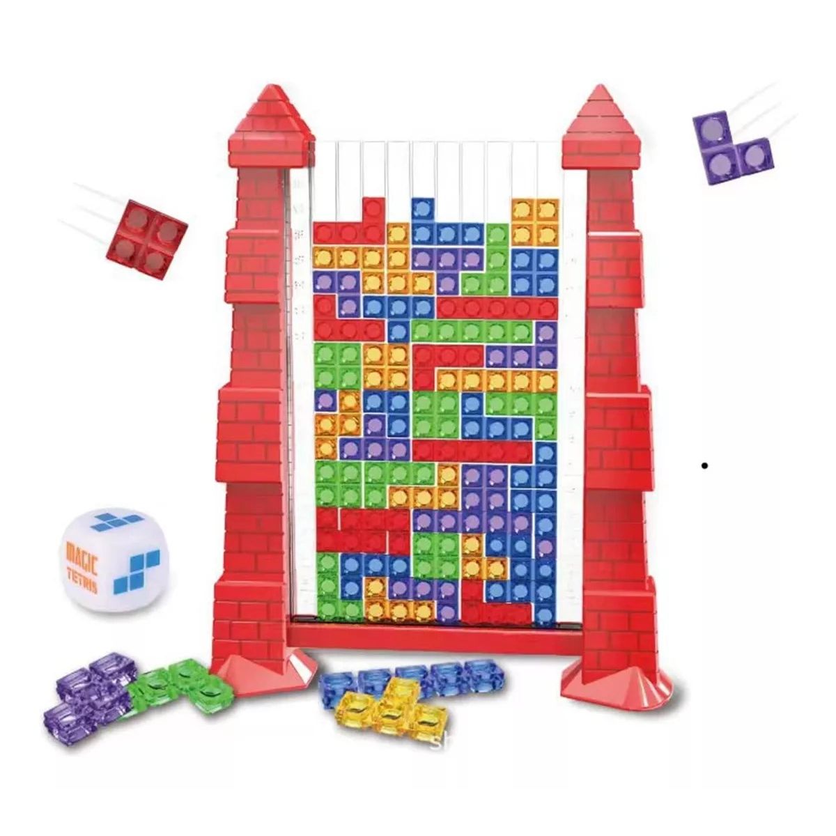 GENERICO - Juego de Mesa Interactivo Tetris 3D