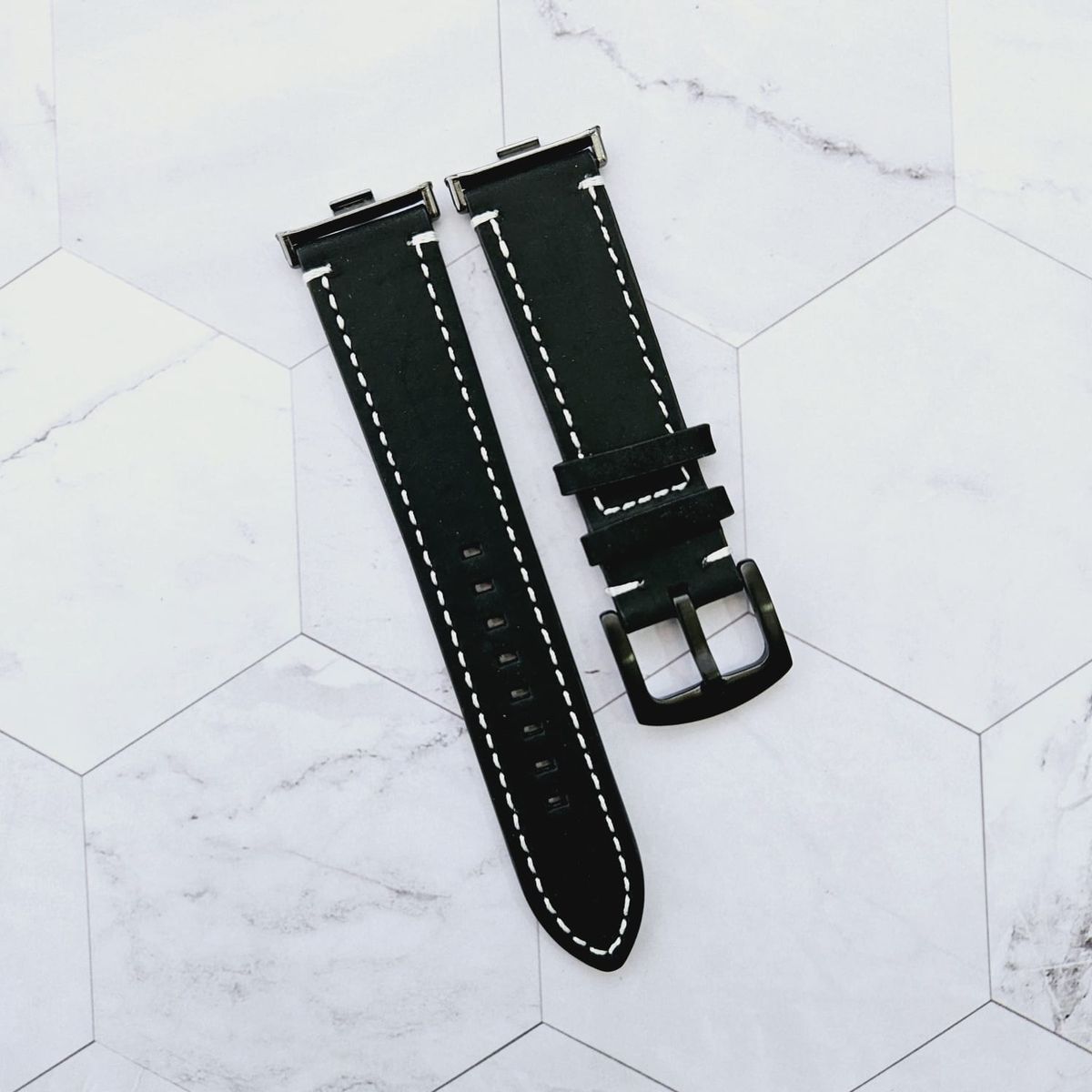 GENERICO - Correa Cuero para REDMI WATCH 4 - Negro