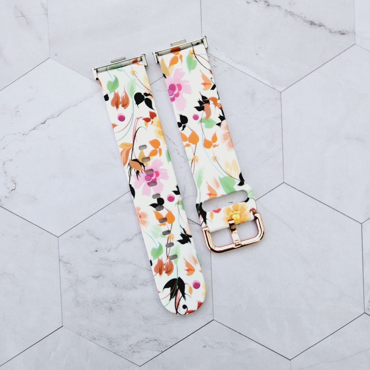 GENERICO - Correa Silicona Diseño para REDMI WATCH 4 - Flores B