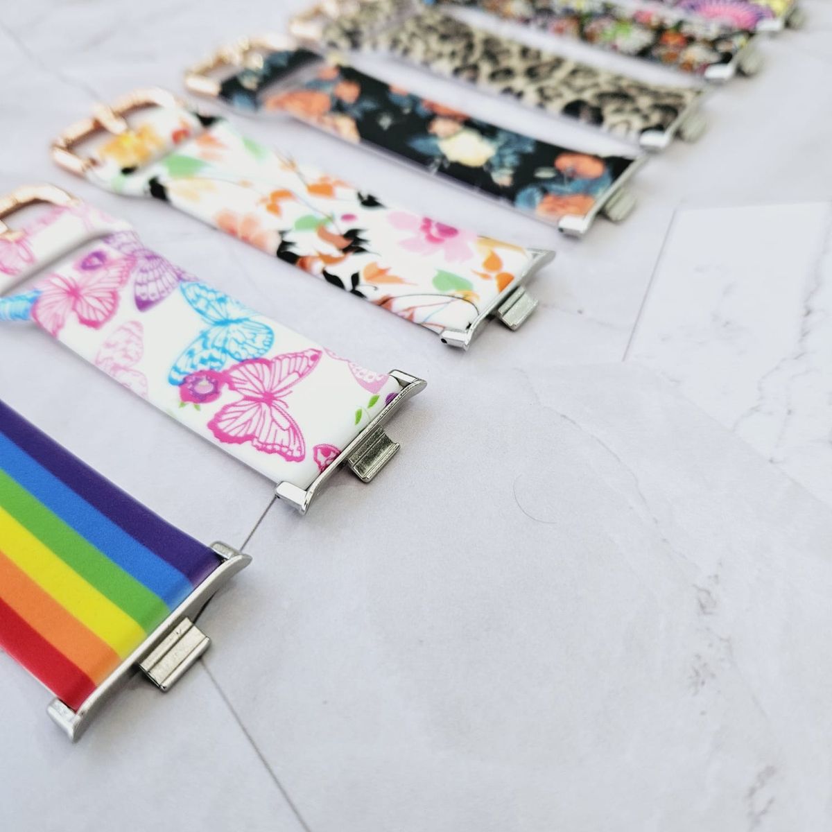 GENERICO - Correa Silicona Diseño para REDMI WATCH 4 - Flores B