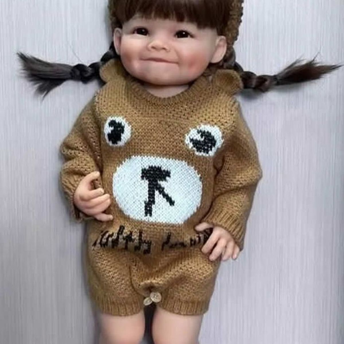 GENERICO - Bebe Reborn Vinilo de Silicona Cuerpo Entero 55 cm