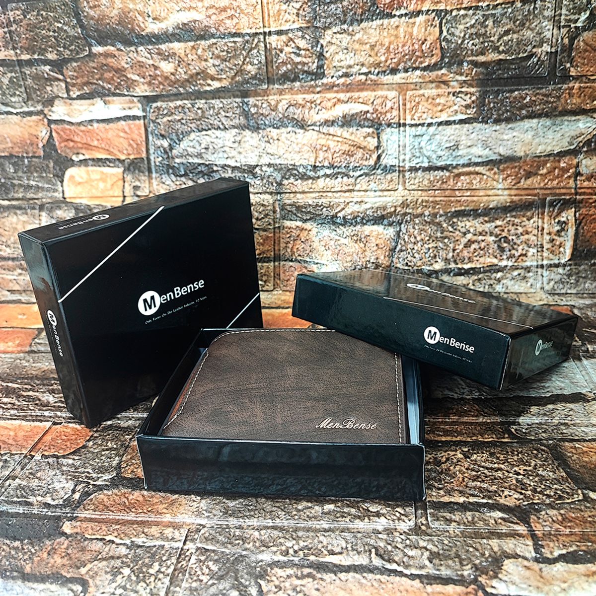 GENERICO - Billetera de cuero Menbense - Elegante