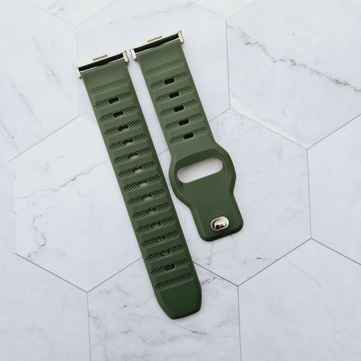GENERICO - Correa Silicona SPG para REDMI WATCH 4 - Verde