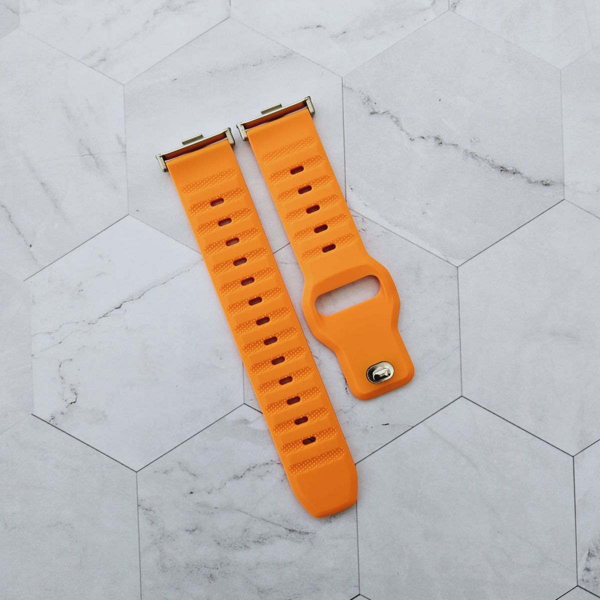 GENERICO - Correa Silicona SPG para REDMI WATCH 4 - Naranja