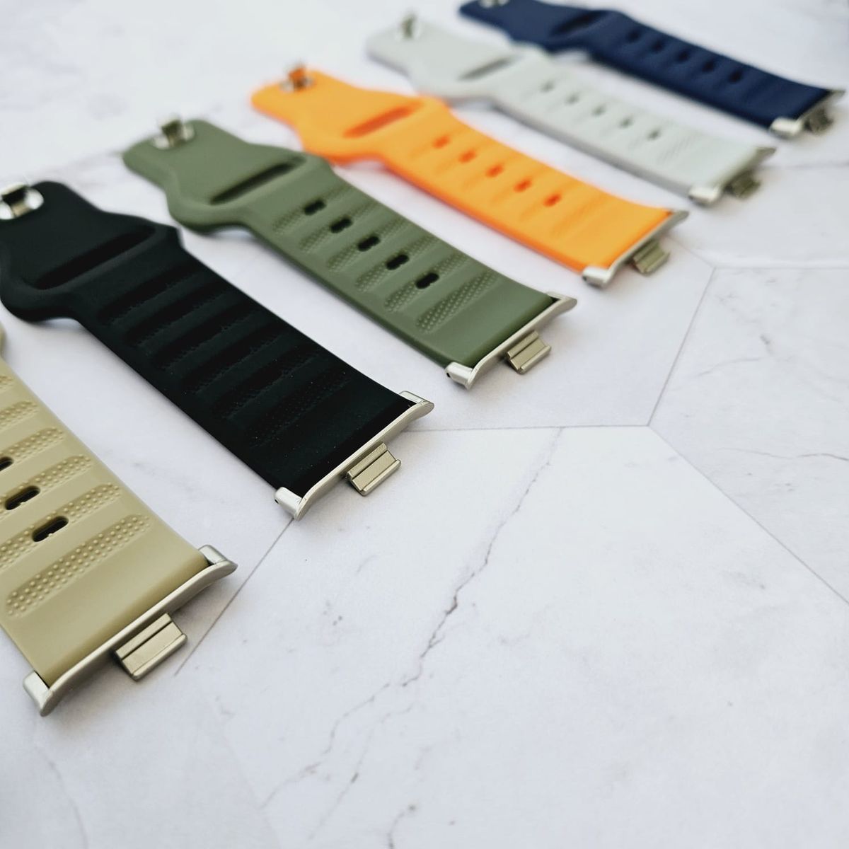 GENERICO - Correa Silicona SPG para REDMI WATCH 4 - Naranja