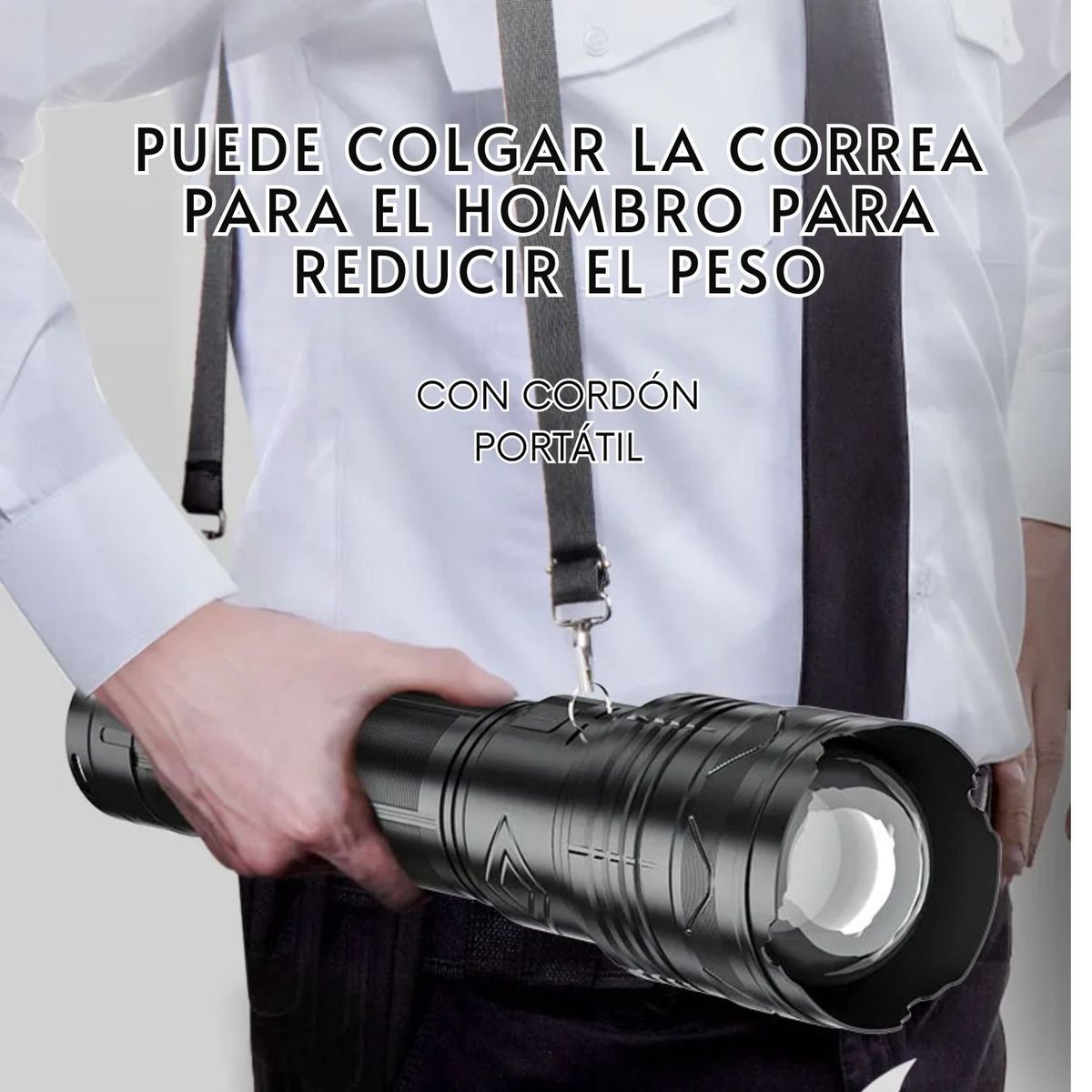 LIDIMI - Linterna Pro Zoom Recargable de alta potencia