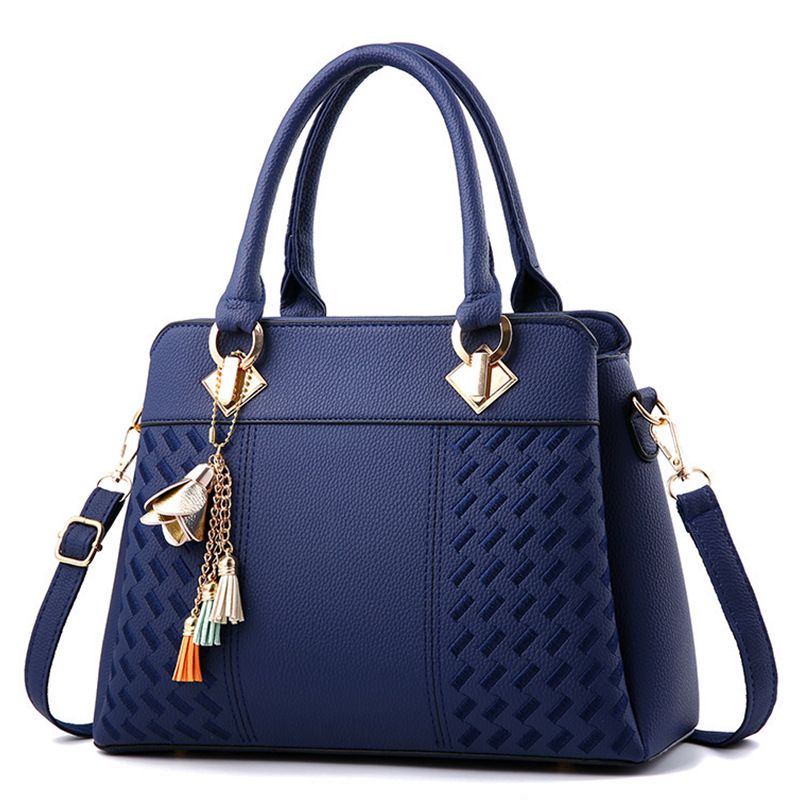 DANWEILE - Bolso bandolera de mujer Luxury Handbag - Azul