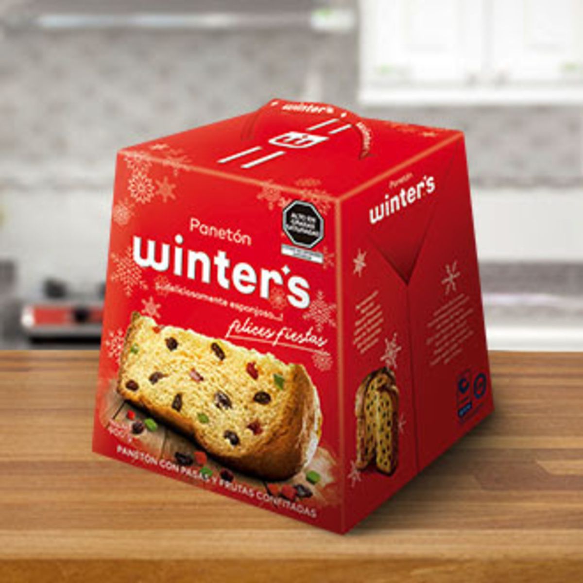 GENERICO - Panetón Winters Caja de 850g x 6Unidades