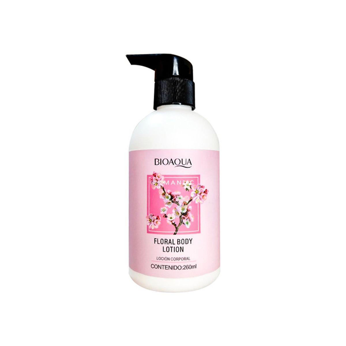 BIOAQUA - LOCIÓN CORPORAL FLORAL ROMÁNTICO 260ML BIOAQUA