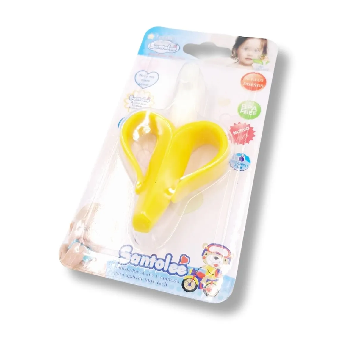 GENERICO - Mordedor Silicona Banana