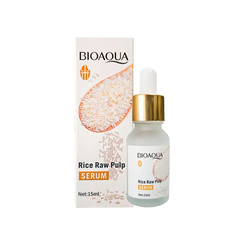 BIOAQUA - SERUM FACIAL ARROZ RICE RAW PULP ESSENCE BIOAQUA 15ML ANTIARRUGAS