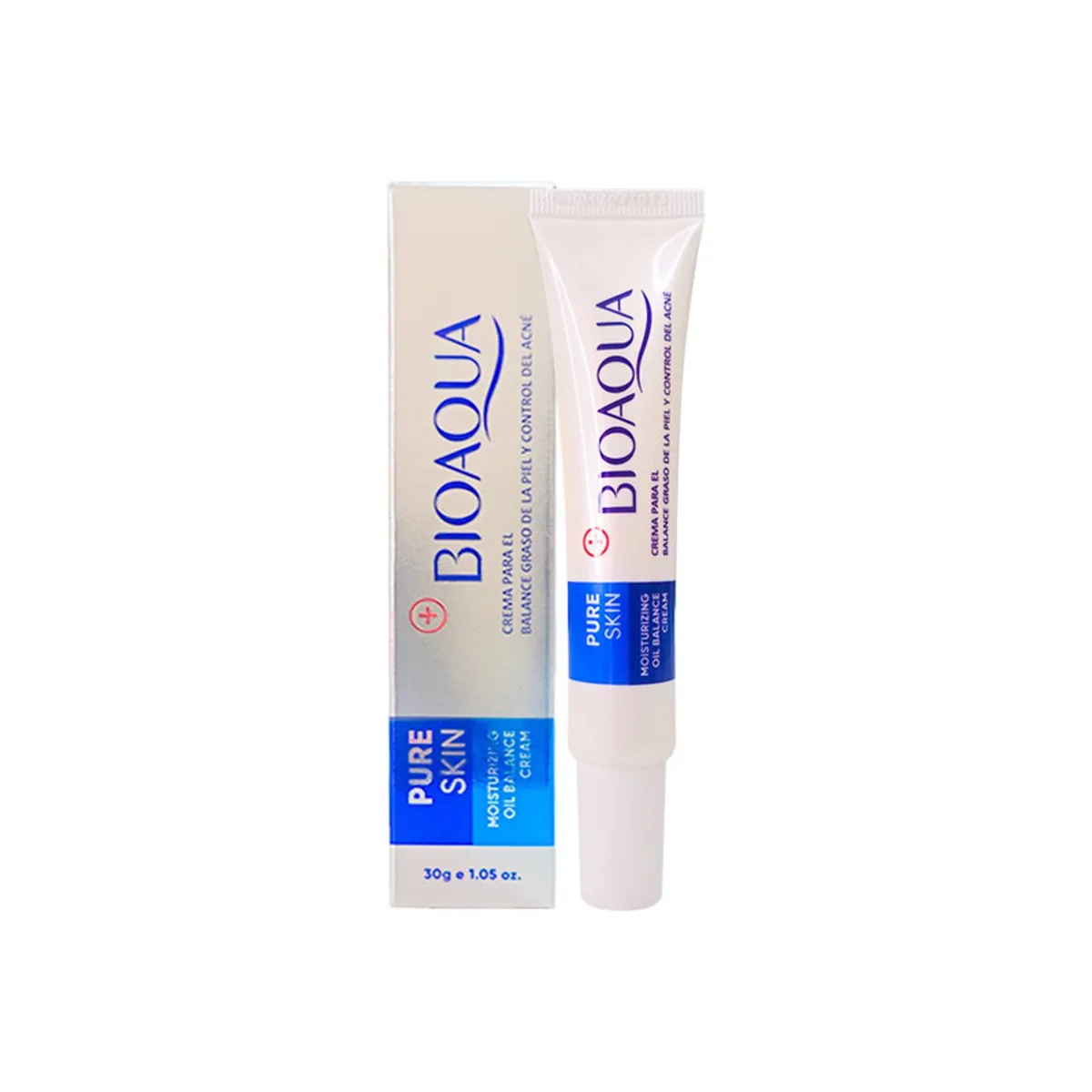 BIOAQUA - CREMA ANTIACNE ELIMINA ESPINILLAS Y PUNTOS NEGROS BIOAQUA