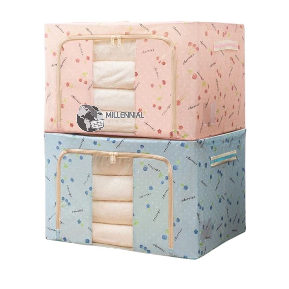 GENERICO - 4 Pcs Caja De Almacenamiento Grande para Ropa Organizadoras