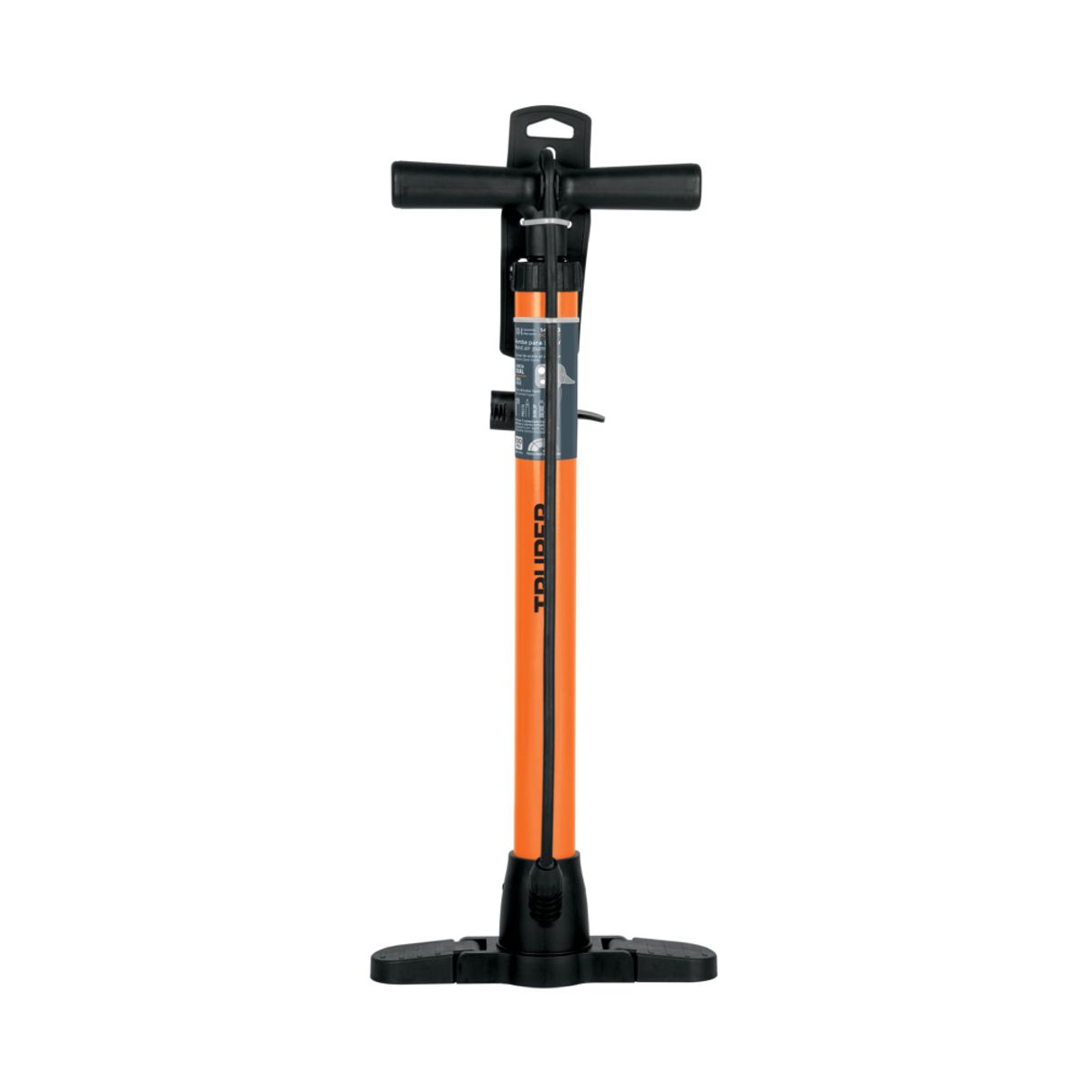 TRUPER - Inflador Grande Manual 100PSI Truper BOM-TR - Naranja
