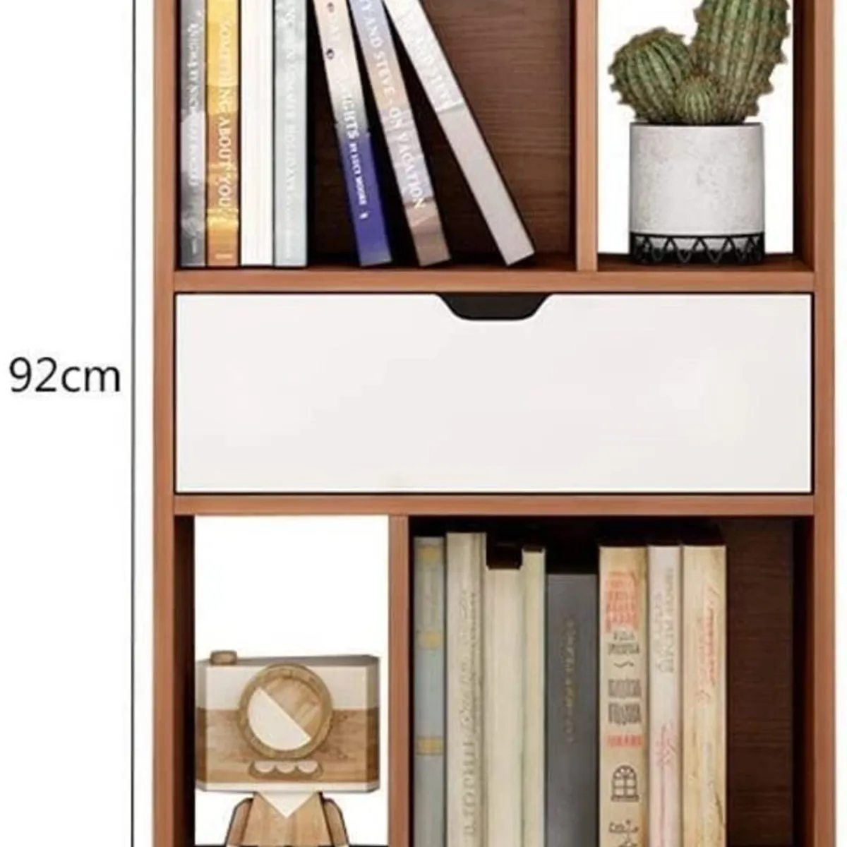 GENERICO - Estante Estilo Nordico Roma Marron RYR MUEBLES