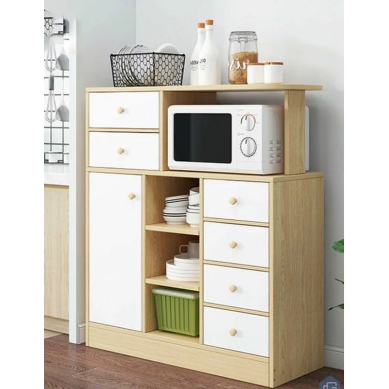 GENERICO - Mueble de Cocina Multiusos Milán con Repisas R&R MUEBLES