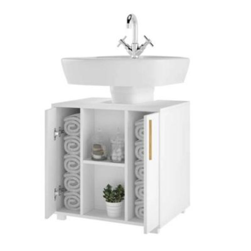 R&R MUEBLES - Mueble de Baño Moderno Gina con 2 Puertas R&R MUEBLES