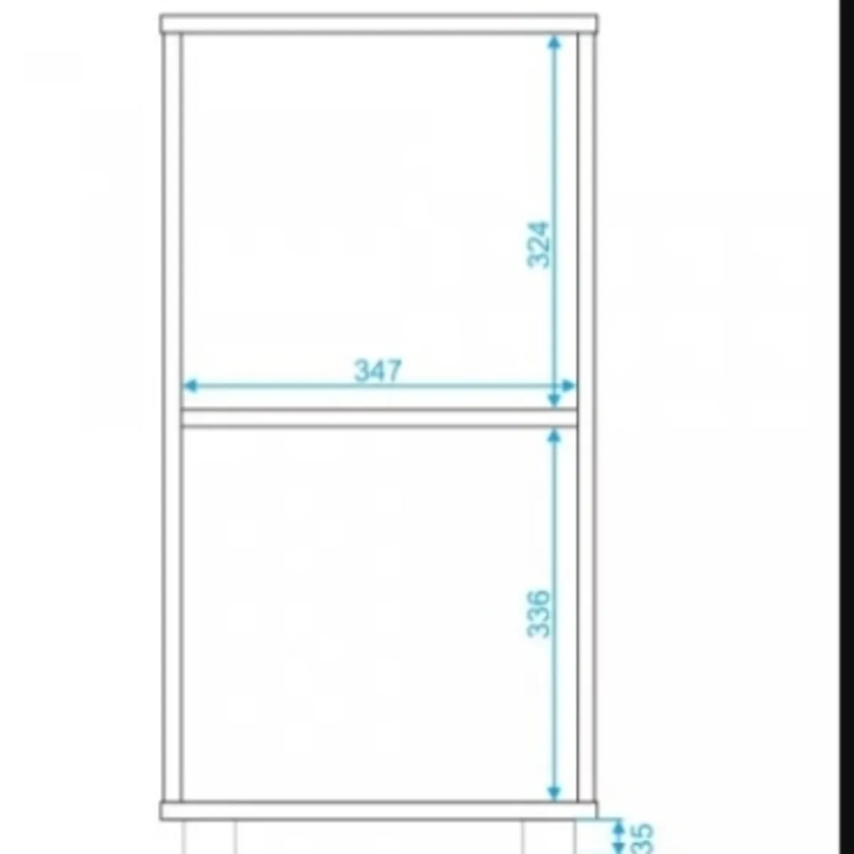 R&R MUEBLES - Mueble Organizador Moderno Alice R&R MUEBLES