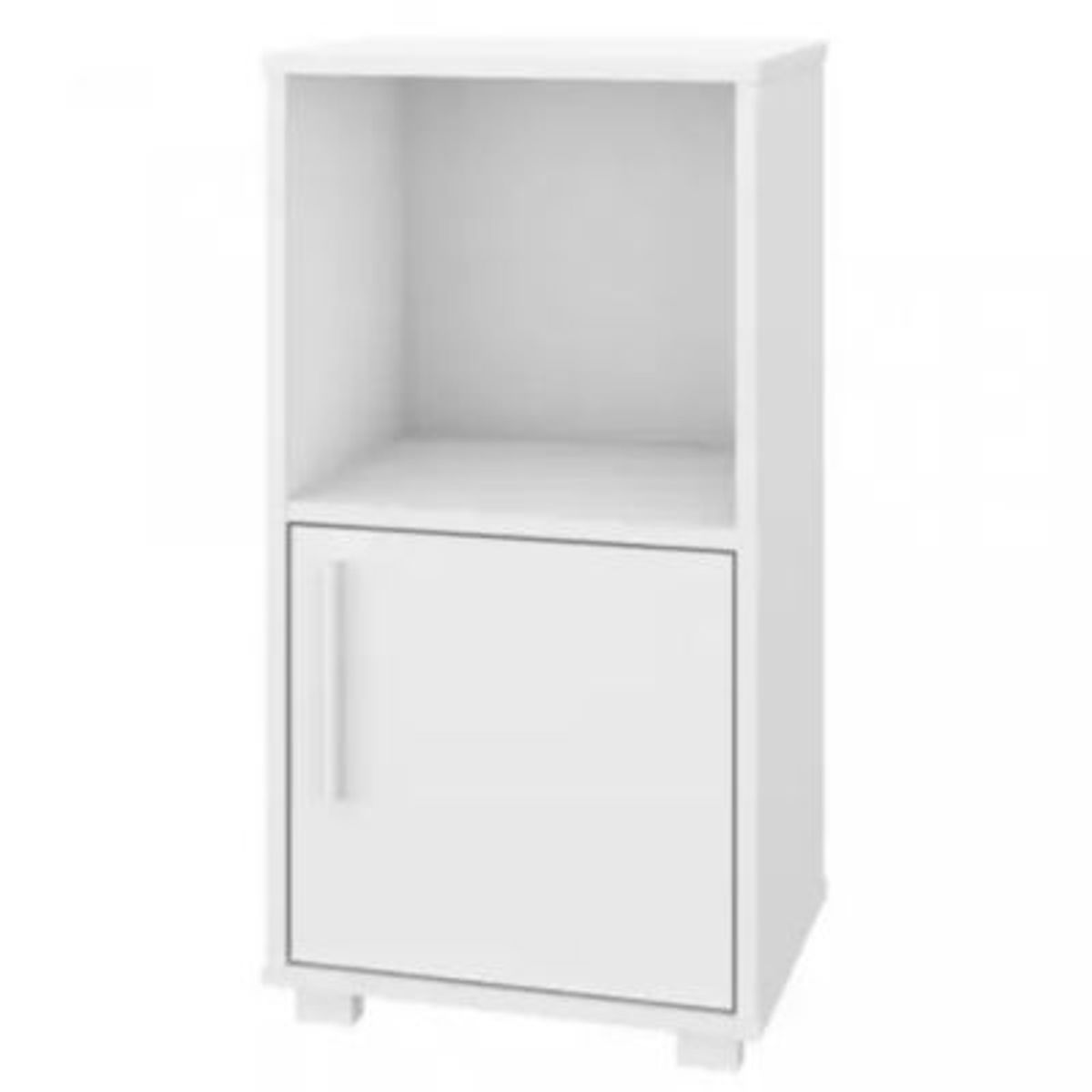 R&R MUEBLES - Mueble de Baño Organizador Omar Blanco 1 Puerta R&R MUEBLES