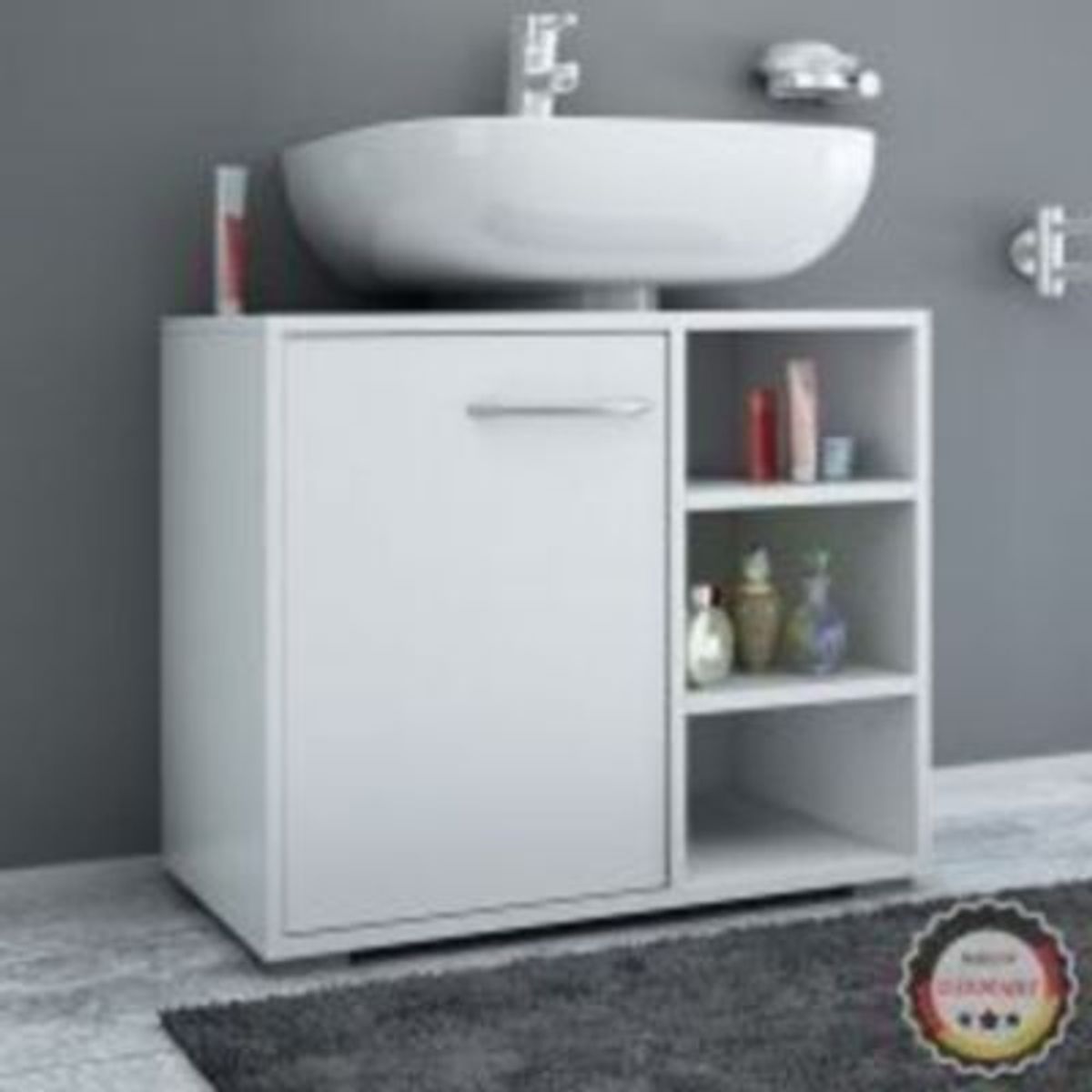 GENERICO - Mueble de Baño Moderno con Estantes Clara RR MUEBLES