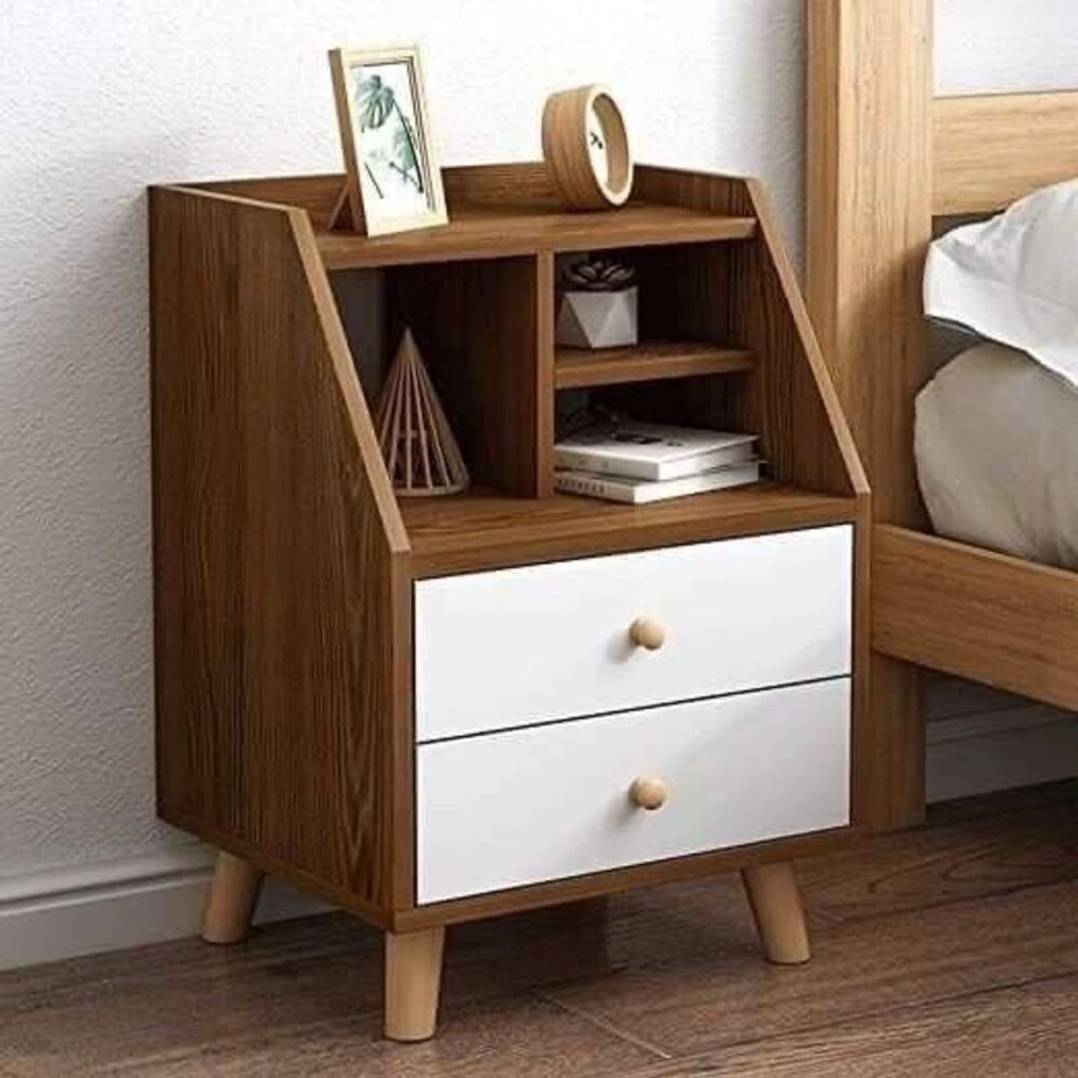 GENERICO - Velador Vintage Angélica 2 colores R&R MUEBLES