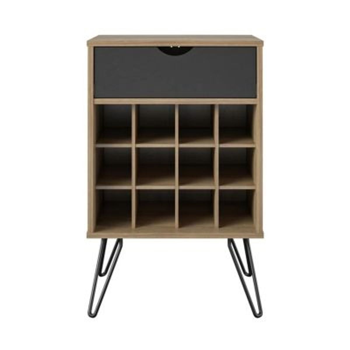 GENERICO - Mueble de Bar Moderno Soa Marrón Claro R&R MUEBLES