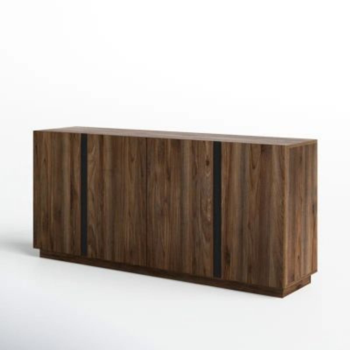 GENERICO - Aparador Moderno Alejandra Marrón 4 Puertas R&R MUEBLES