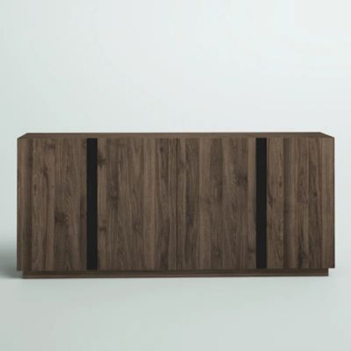 GENERICO - Aparador Moderno Alejandro Marrón 4 Puertas R&R MUEBLES