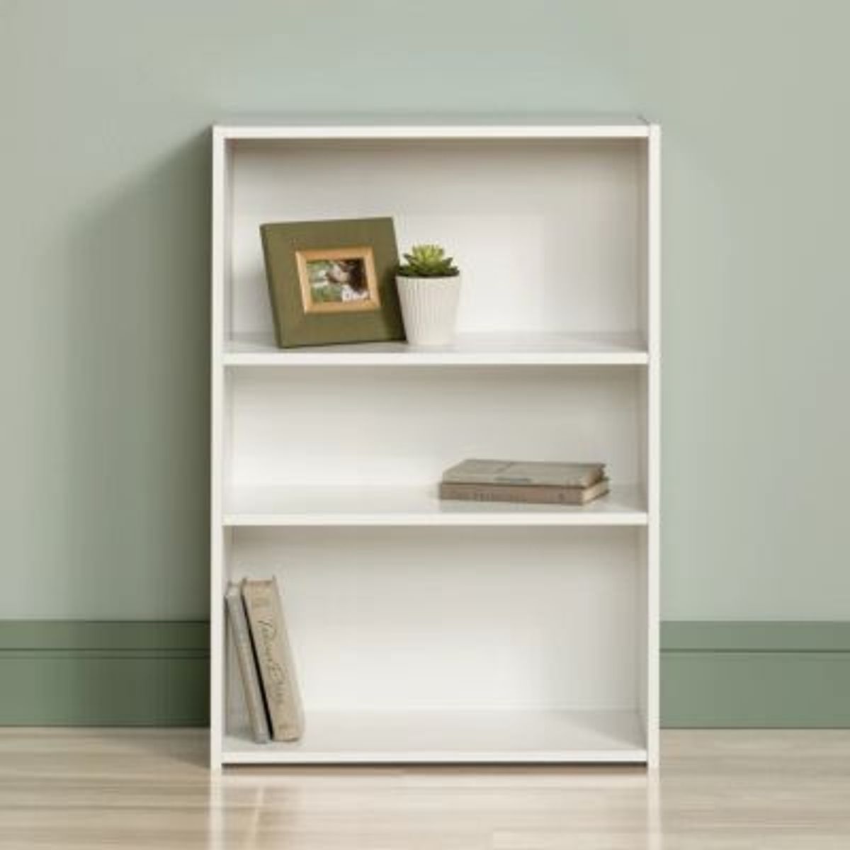 GENERICO - Estante Librero Moderno Raffo Blanco R&R MUEBLES