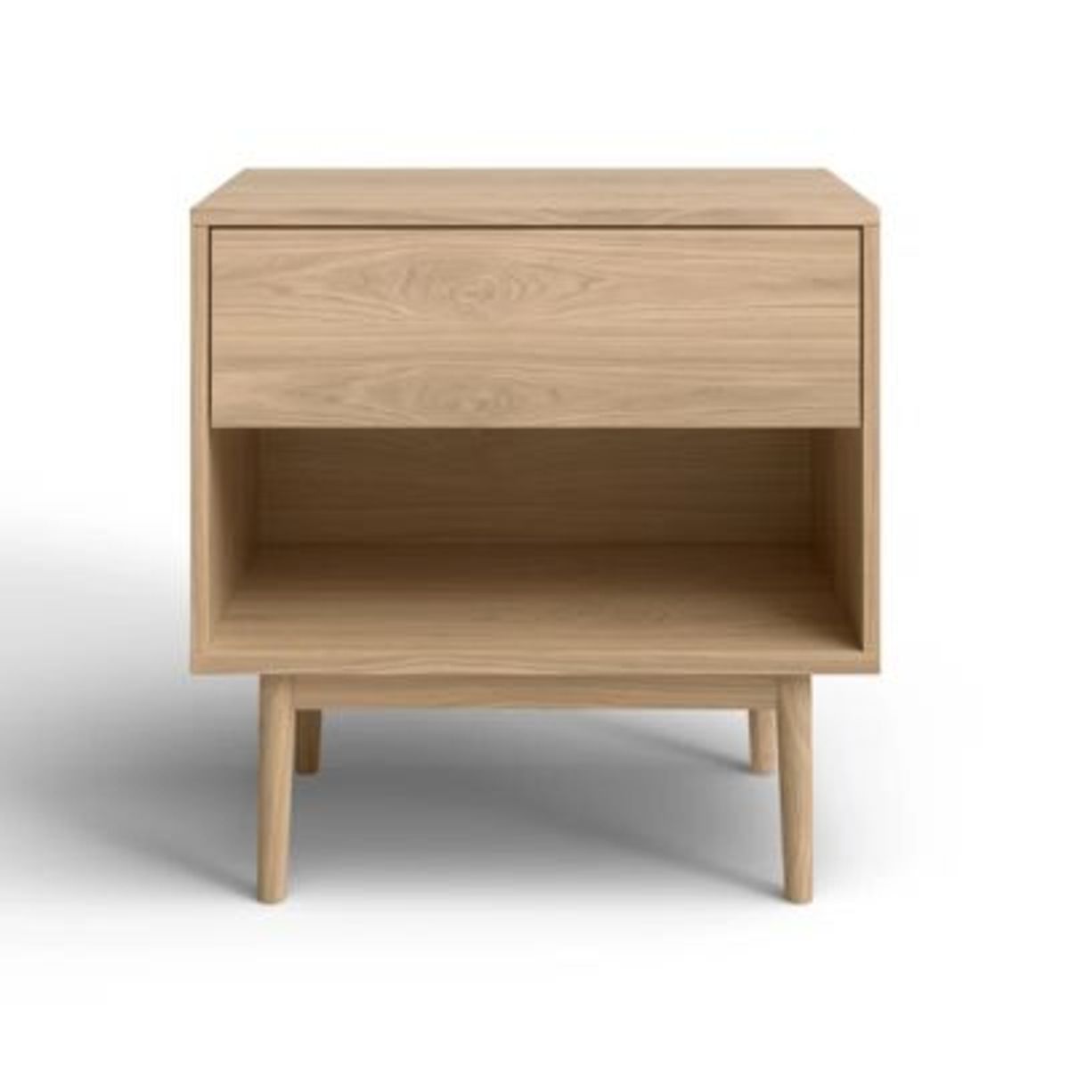 GENERICO - Velador Mesa de Noche Merly Marrón Claro R&R MUEBLES