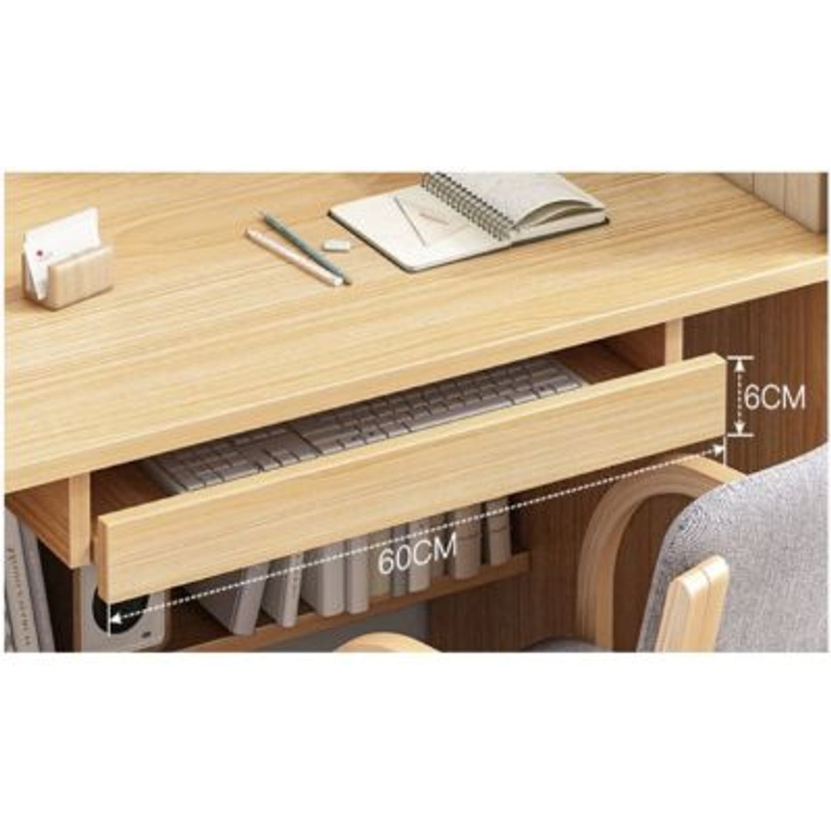 GENERICO - Escritorio Moderno Sun 120 cm R&R MUEBLES