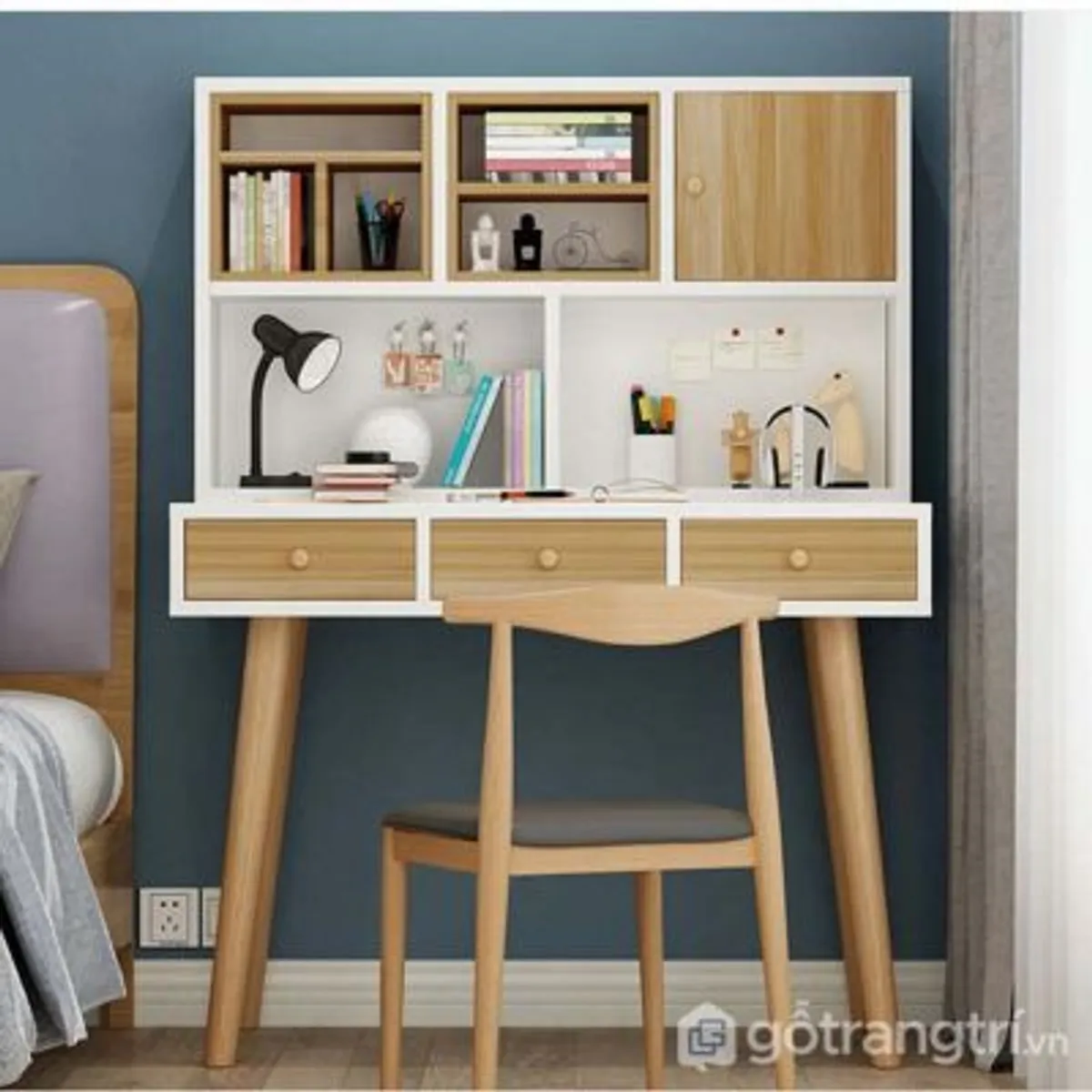 GENERICO - Escritorio Vintage Juanji Blanco R&R MUEBLES