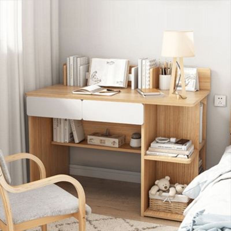 GENERICO - Escritorio Moderno Karin Marrón Claro R&R MUEBLES
