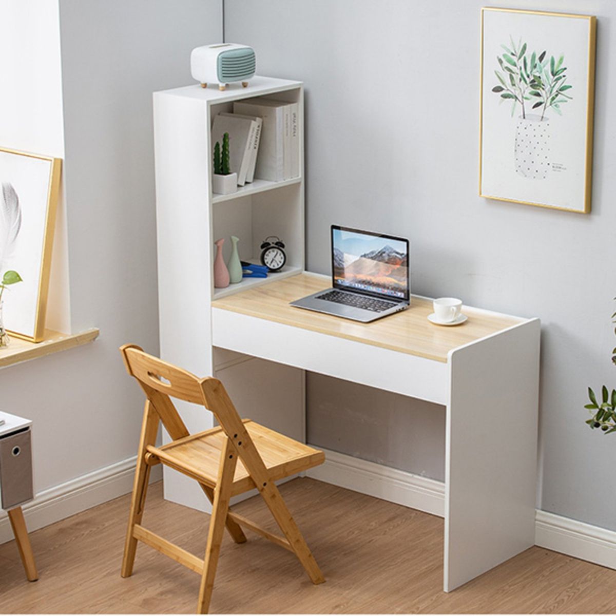 GENERICO - Escritorio Juvenil Mila Blanco R&R MUEBLES