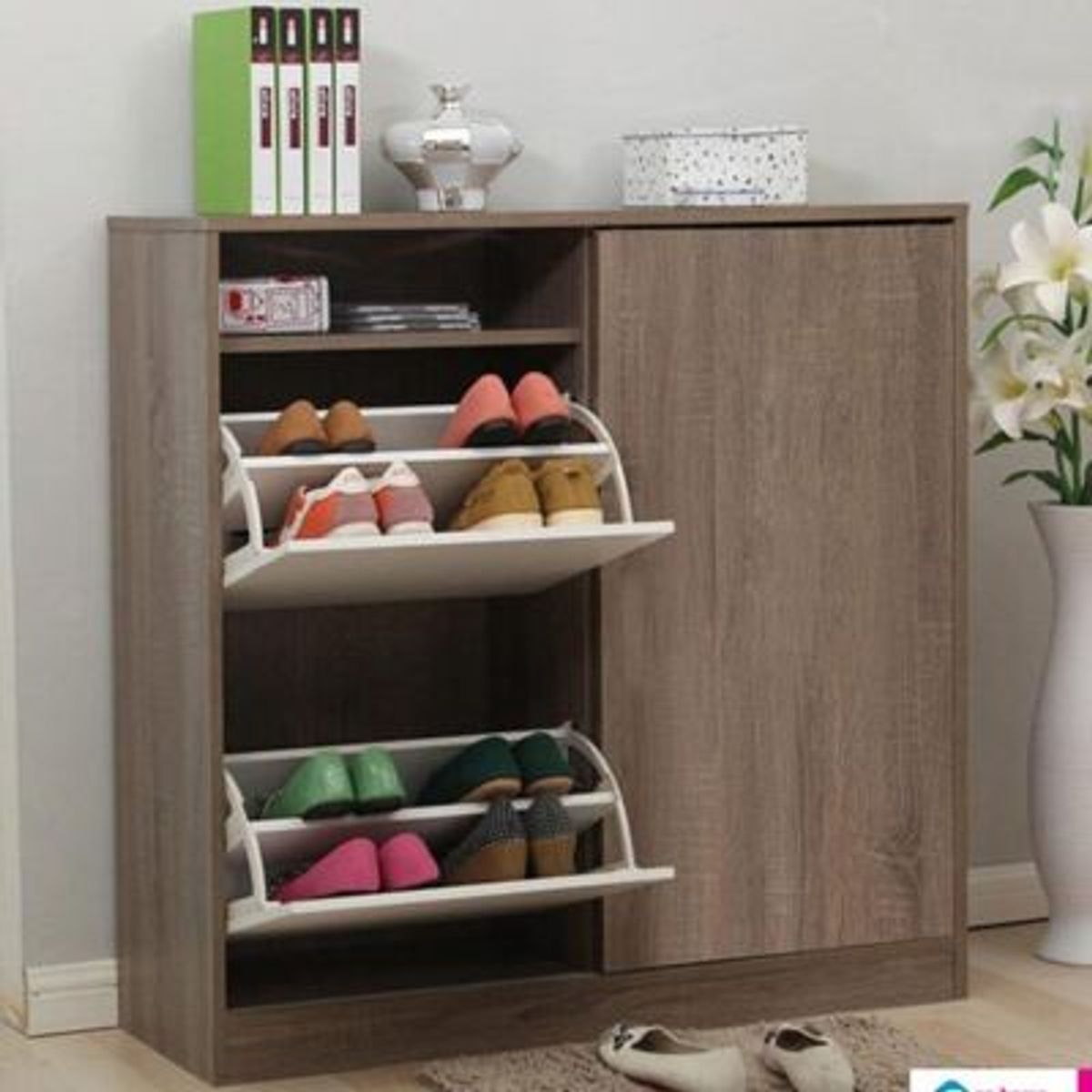 GENERICO - Zapatera Moderna Lazo 100cm R&R MUEBLES