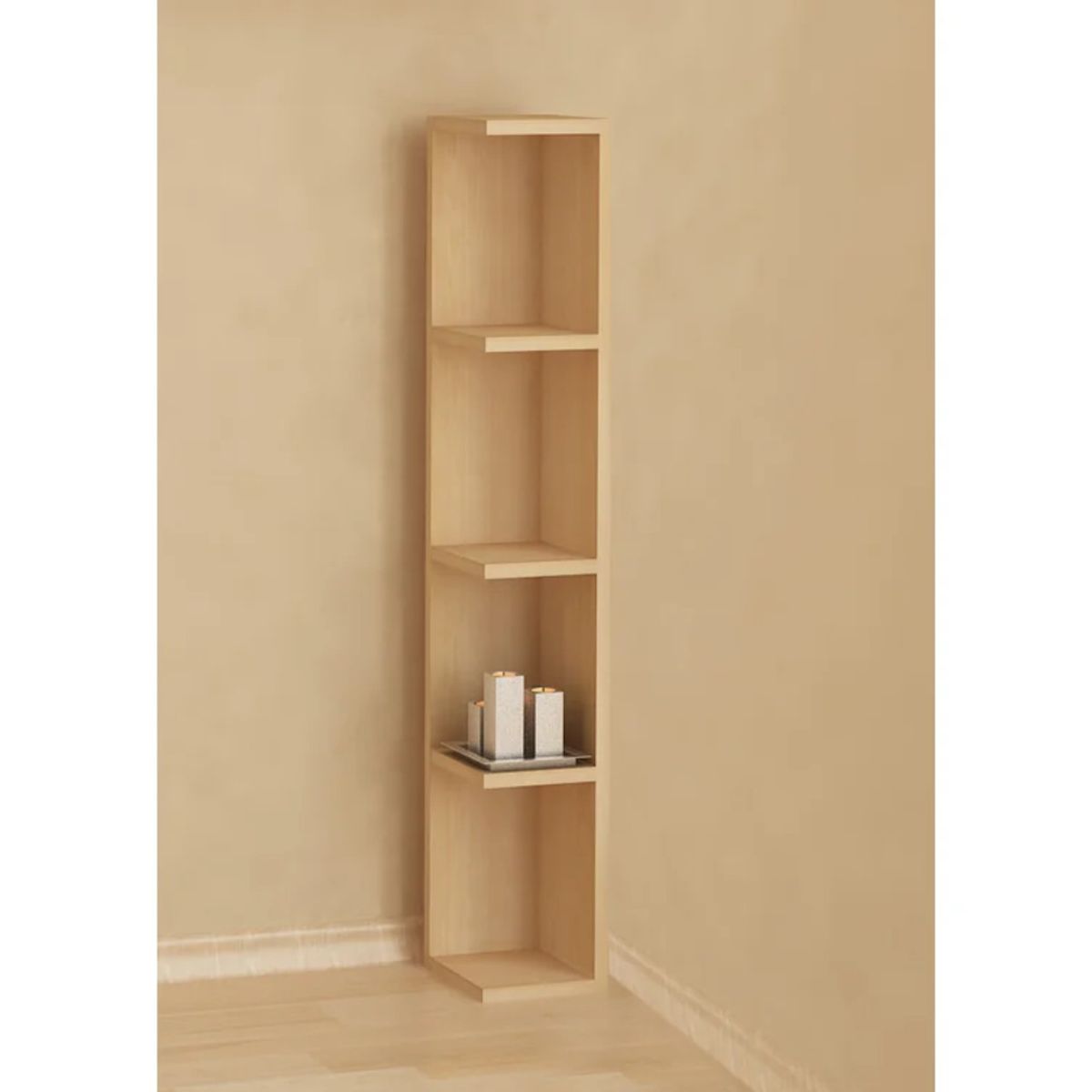 GENERICO - Estante Esquinero Moderno Hishikawa Duna R&R MUEBLES