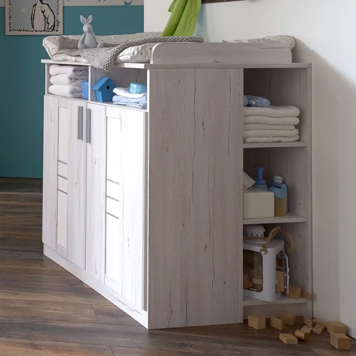 GENERICO - Comoda Infantil Takao Gris R&R MUEBLES