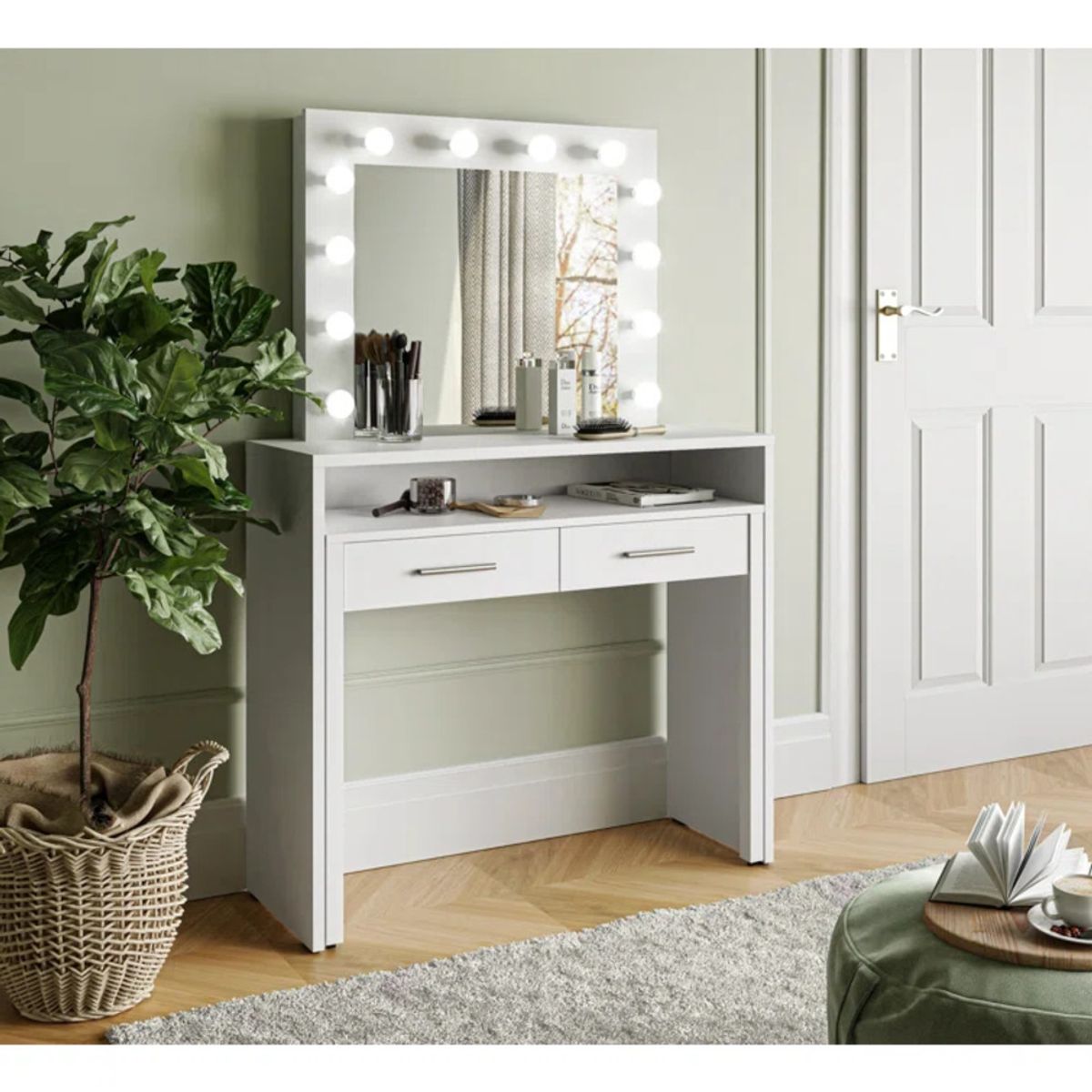 GENERICO - Tocador Moderno Nonoa Blanco R&R MUEBLES