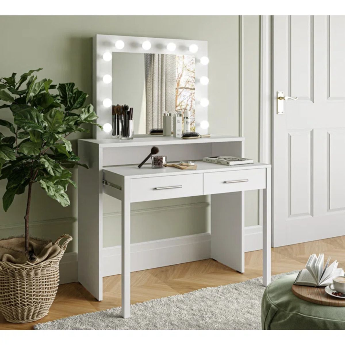 GENERICO - Tocador Moderno Nonoa Blanco R&R MUEBLES